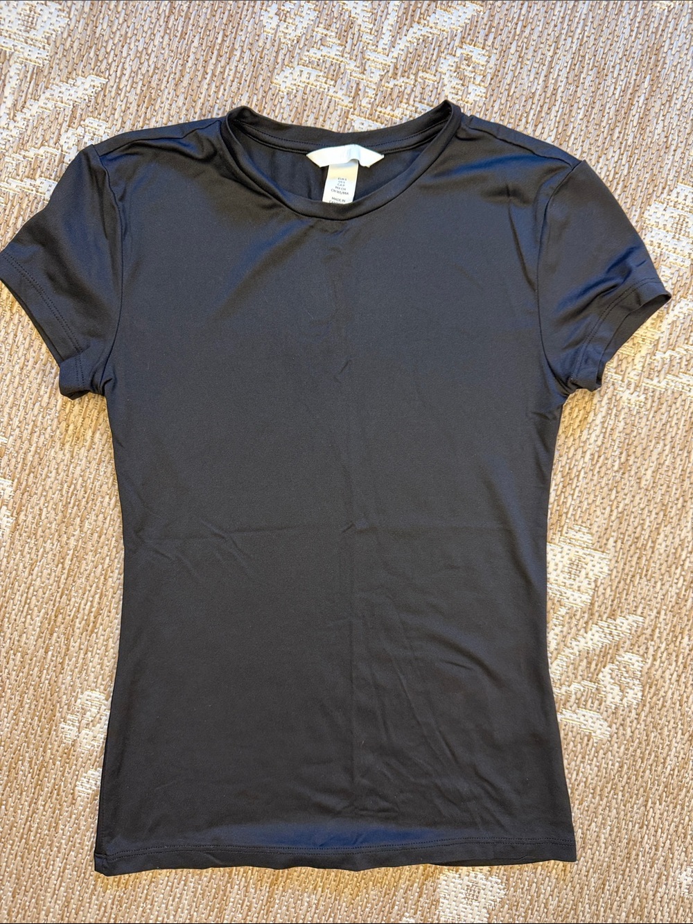 H&M Classic Black Women's Crew Neck Tee